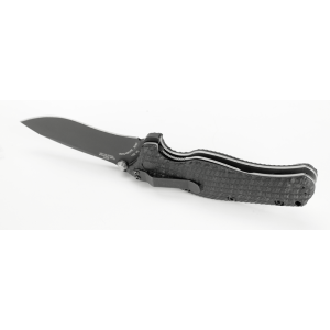 Zero Tolerance Matte Black Folding Knife w/ Black G10 Handle with Zero Tolerance Knife Pouch